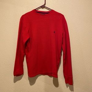 Polo red longsleeve